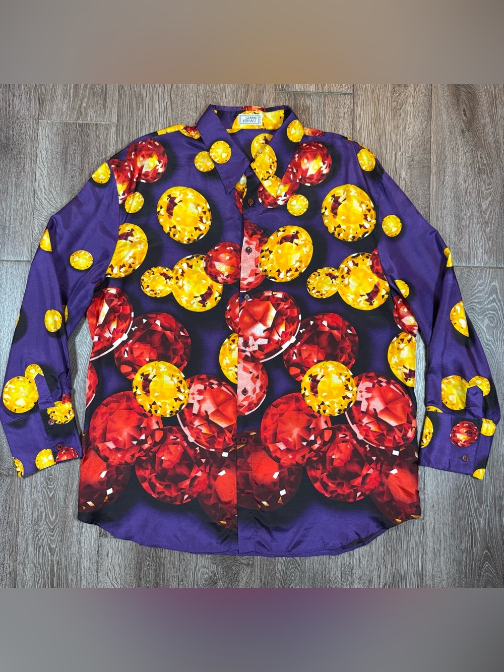 Vintage Gianni Versace Silk Shirt 58